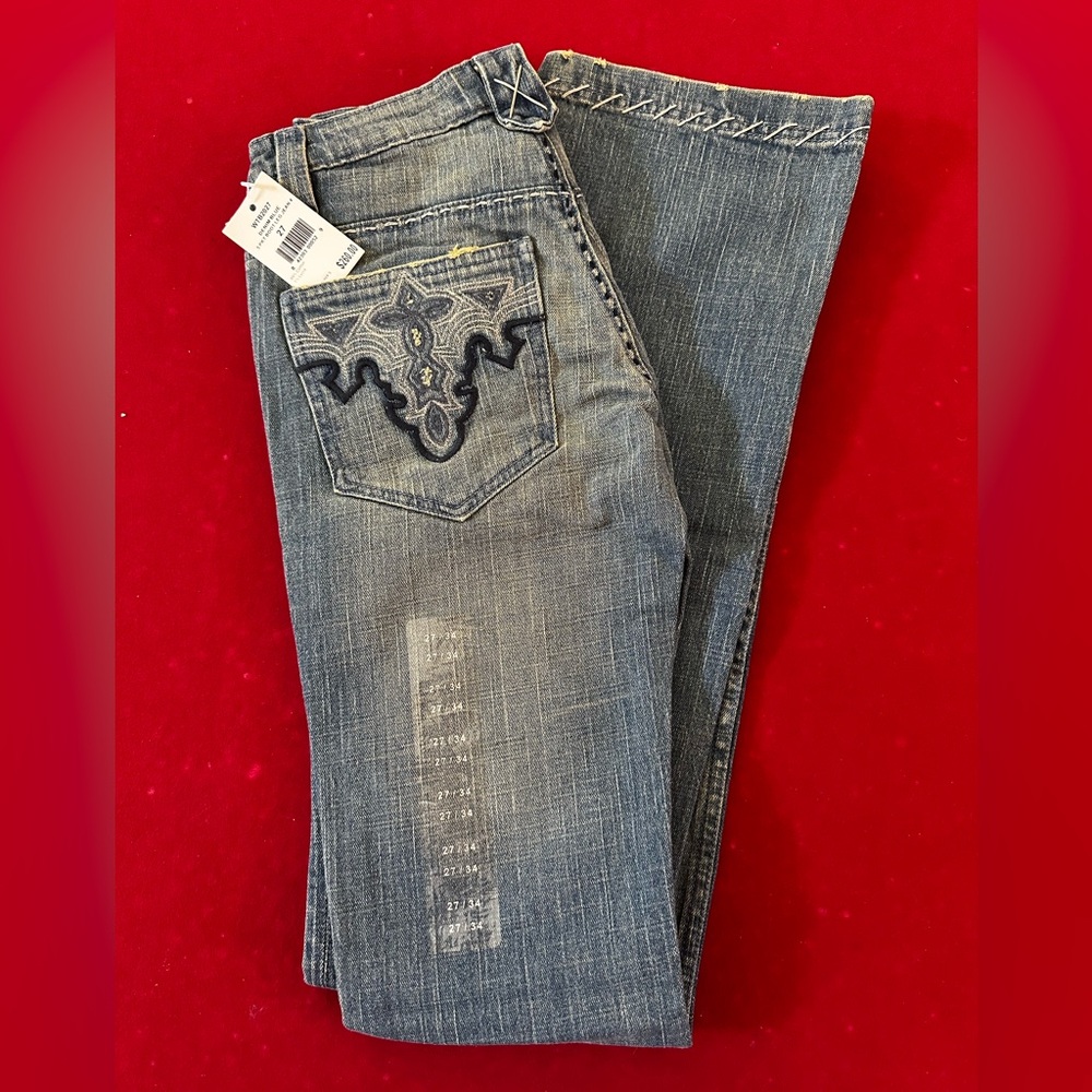 Antik Denim Designer Blue Jeans Boot Leg. Size W. 26/27/28/29- 34L Retail $260